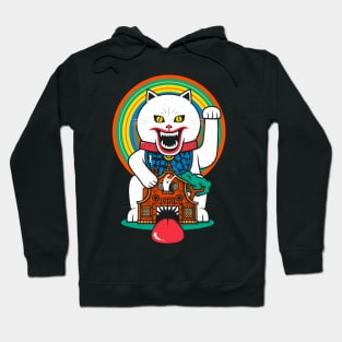 Haunted House Cat Hoodie